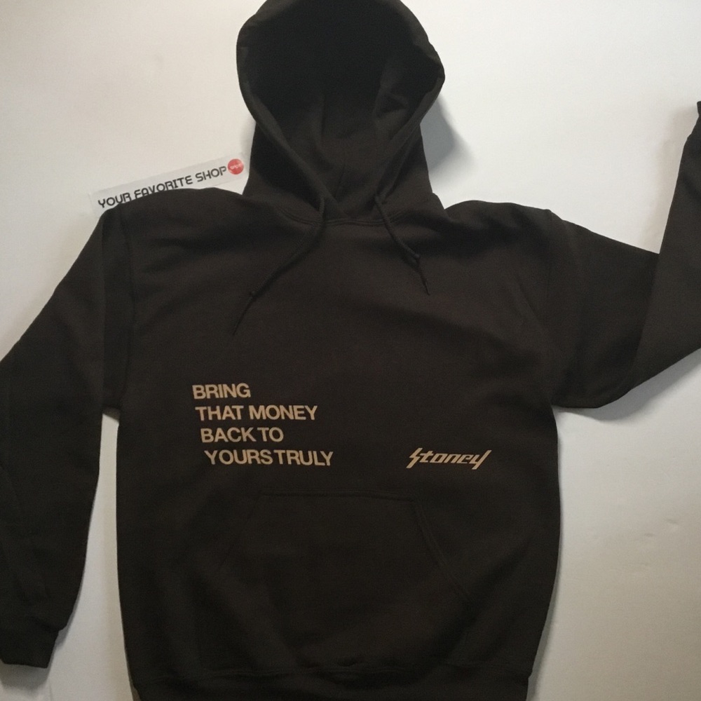 Post Malone Hoodie Brown